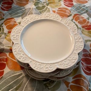 Princess house plates set of 4